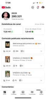 CANAL De 280K de inscritos Com bastante acesso Sem Strike - Imagem 2