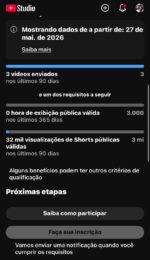 Canal Curiosidades 2.53k inscritos🚀+107k de Views👀| Canal Viral Pronto pra Monetizar🔥 - Imagem 5