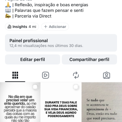 Instagram 1M 160k subindo seguidores 🚀 Stories médio 100k 330k ✅ valor promocional só hoje de