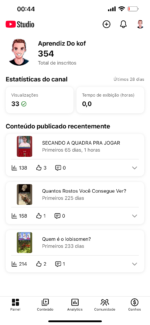 Canal com 350 inscritos a venda! Canal limpo sem strike! - Imagem 2