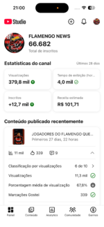 CANAL NOTÍCIAS DO FLAMENGO MONETIZADO! - Imagem 2
