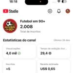 CANAL DE NOTÍCIAS FUTEBOL MONETIZADO COM 2 MIL INSCRITOS