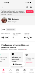 Conta TikTok Shop BR 🇧🇷 – ( SEM DOC. SEM NENHUMA RESTRIÇÃO ) 3993 Seguidores - Imagem 2