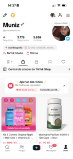 Conta TikTok Shop BR 🇧🇷 – ( SEM DOC. SEM NENHUMA RESTRIÇÃO )