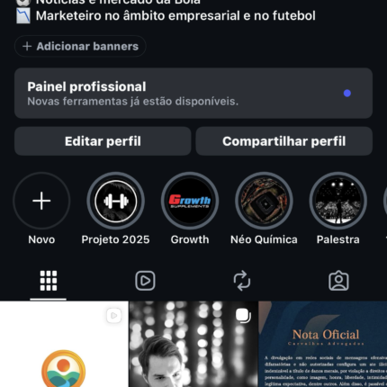 Instagram 386 Mil Seguidores vários famosos seguem, grandes parcerias com marca, ramo futebol, vida social, e  Markenting