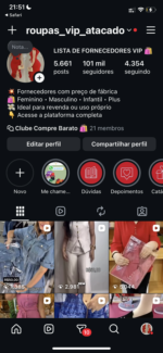 Perfil do instagram 101 k | Pronto pra monetizar - Imagem 2
