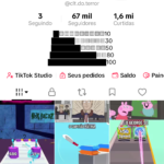 Conta de tik tok monetizada