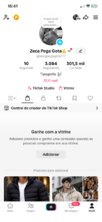 Conta pro Tik Tok shoop 3K - Imagem 3
