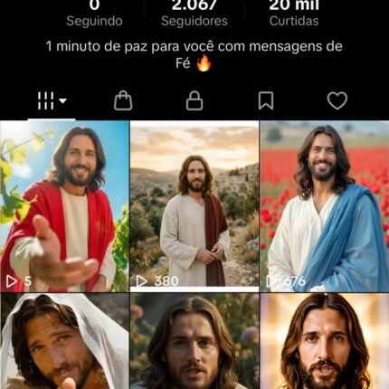 Conta TikTok Shop com 2.065 Seguidores / Nicho de Religião