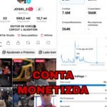 Conta Tik - Tok mais de 500K Monetizada redendo, mais de 85 milhões de vizualização!