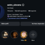 Conta de Instagram