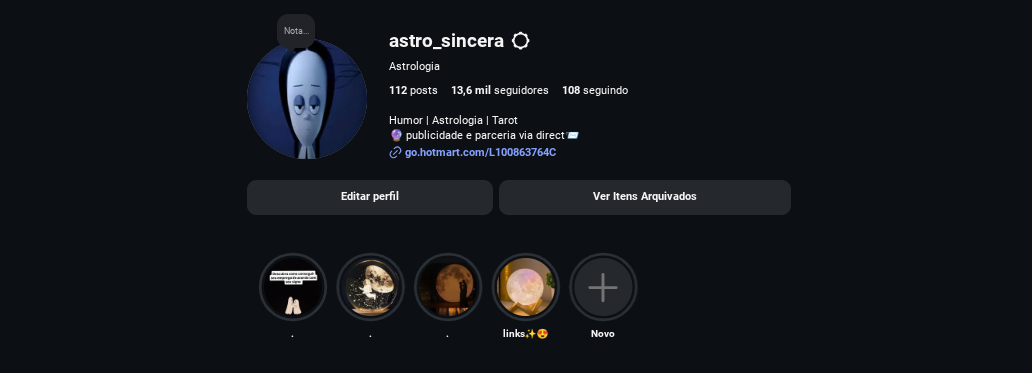 Screenshot 2026-06-09 20.03.27 Conta de Instagram - Imagem 1