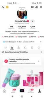 Conta Tik Tok monetizada de influenciadora com 770 mil seguidores - Imagem 5