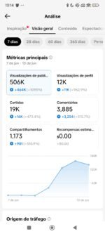 CONTA TIKTOK MONETIZADA + 34,5K DE SEGUIDORES MUITO ENGAJADA E SUBINDO MUITOS SEGUIDORES!!! (Oferta única) - Imagem 2