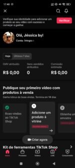 ✅CONTA TIKTOKSHOP ATIVO 🛒 | 10,9 K SEGUIDORES | 5 K CURT❤️ | NICHO BELEZA | SEM DOCUMENTOS | 💰 - Imagem 4