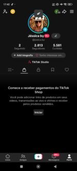 ✅CONTA TIKTOKSHOP ATIVO 🛒 | 10,9 K SEGUIDORES | 5 K CURT❤️ | NICHO BELEZA | SEM DOCUMENTOS | 💰