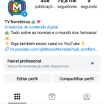 🔴 INSTAGRAM 70.8K | TV & Novelas | +6 Milhões Views em 90 Dias!