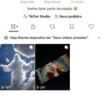 Tik Tok bom para lives sem shop ativo