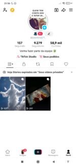 Tik Tok bom para lives sem shop ativo