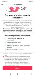 Tik Tok bom para lives sem shop ativo - Imagem 4