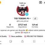 Conta tik Tok 270 mil seguidores