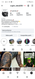 Conta Instagram mais de 2000 seguidores