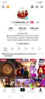 CONTA TIKTOK 18,4 mil+ SEG👥 | 119,3k CURT❤️ | ALVIN_HITS ,tiktok shop ativo 🧸 | SHOP ATIVA  💰 CONTA MONETIZADA E JÁ COM VALOR PRA SAQUE - Imagem 3