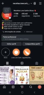 Página No Instagram No Nicho De Saúde Com 415k De Seguidores Reais e Crescendo Diariamente ! Promoção Agora Aproveite !