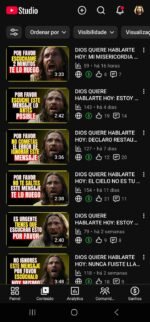 Canal Dark Em Espanhol Monetizado No Nicho De Oração Com 5.280 Inscritos Reais - Imagem 3