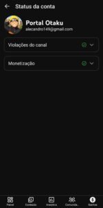 ​Canal de Anime Dark com Ótimo Engajamento + 4,5k+ Inscritos por apenas R$ 480 ! - Imagem 2