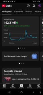 CANAL COM QUASE 900 INSCRITOS MONETIZADO - Imagem 3