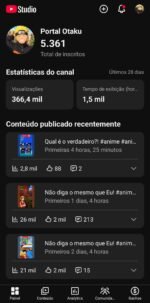 (PROMOÇÃO🔥✅️) CANAL YOUTUBE shorts ANIME, MAS DE 5 MIL INSCRITOS 366 MIL+ VISUALIZAÇÕES 28 DIAS, POR APENAS 500.00 REAIS - Imagem 4