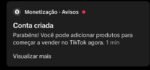 🔥CONTA DO TIKTOK COM SHOP ATIVO, PRONTA PARA VENDA APROVEITE! 💥🔥 2109 Seguidores - Imagem 3