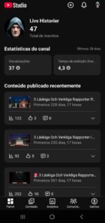 Canal Dark Pronto Para Fazer Lives No PC Com Todos os Recursos Liberados - Imagem 2