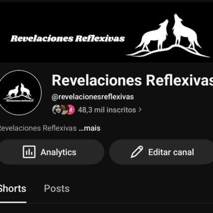YouTube Espanhol - 48 mil inscritos - PROMOÇÃO