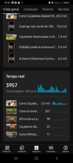 CANAL DARK MONETIZADO DE ANIMAIS, A VENDA, 3491 INSCRITO MUITO BOM, COM POUCO TEMPO DE ESFORÇO, VOCÊ CONSEGUIRÁ RECUPERAR O INVESTIMENTO - Imagem 4