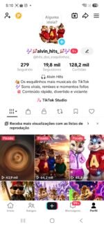 CONTA TIKTOK | 19,8mil SEG👥 | 128,2mil CURT❤️ | NICHO hits dos esquilinhos ,tiktok shop ativo 🧸 | SHOP ATIVA  💰 Conta Monetizada