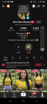 🥳🤍 CONTA TIKTOK NOVA, COM MODELO PRONTA, CONTA EXCELENTE COM TIKTOKSHOP ON 😍