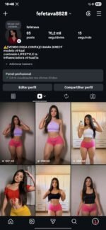 Insta 70 Mil Seguidores com engajamento altíssimo ótima para divulgar divulgação