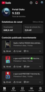 CANAL DARK MAIS DE 9K DE INSCRITOS E 600K DE VIW 28 DIAS, POR APENAS: R$300 - Imagem 2