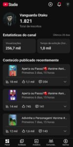Canal 1.8k inscritos +250k visualização apenas: R$220 - Imagem 2