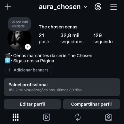 Instagram 32,8K Seguidores Reais 🇧🇷