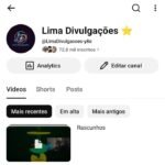 CANAL DE 72 MIL INSCRITOS MUITO ENGAJADO, BARATO PRA SAIR RÁPIDO!! PREÇO DE REVENDA!!