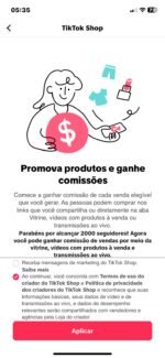 CONTA TIKTOK | COM TIKTOK SHOP DISPONIVEL 3600 SEGUIDORES - Imagem 2