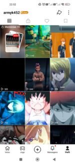 Conta Kwai Selo Ouro | Nicho Anime/Geek | 9.2k Seg. | 2.5M Views mensais | Monetização Liberada - Imagem 5