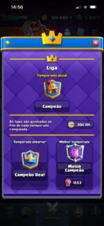 CONTA CLASH ROYALE LIGA CAMPEÃO (31 CARTAS FULL) ACEITO OFERTAS - Imagem 4