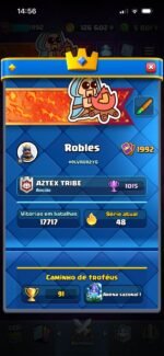 CONTA CLASH ROYALE LIGA CAMPEÃO (31 CARTAS FULL) ACEITO OFERTAS - Imagem 3