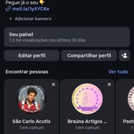 🚨🙏✨ ACHADO RARO! INSTAGRAM RELIGIOSO “CARLO ACUTIS” +3.4K SEGUIDORES 💎