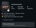 CONTA DO INSTAGRAM ORGÂNICO (crescendo) (13.1 mil seguidores & 4.1 MILHÕES de views em 30D)