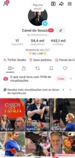 CONTA MONETIZADA COM 50 MIL SEGUIDORES TIKTOK